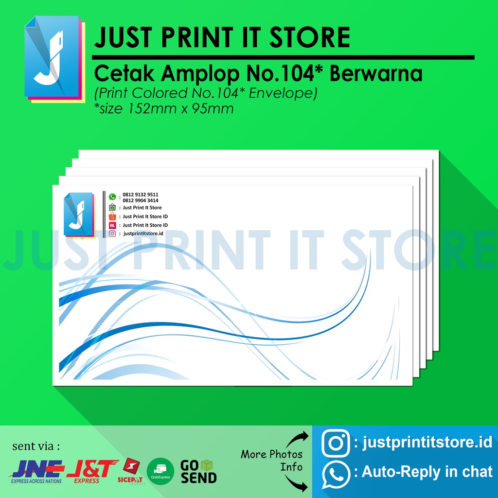 

Print / Cetak Amplop No.104 (Full Color)