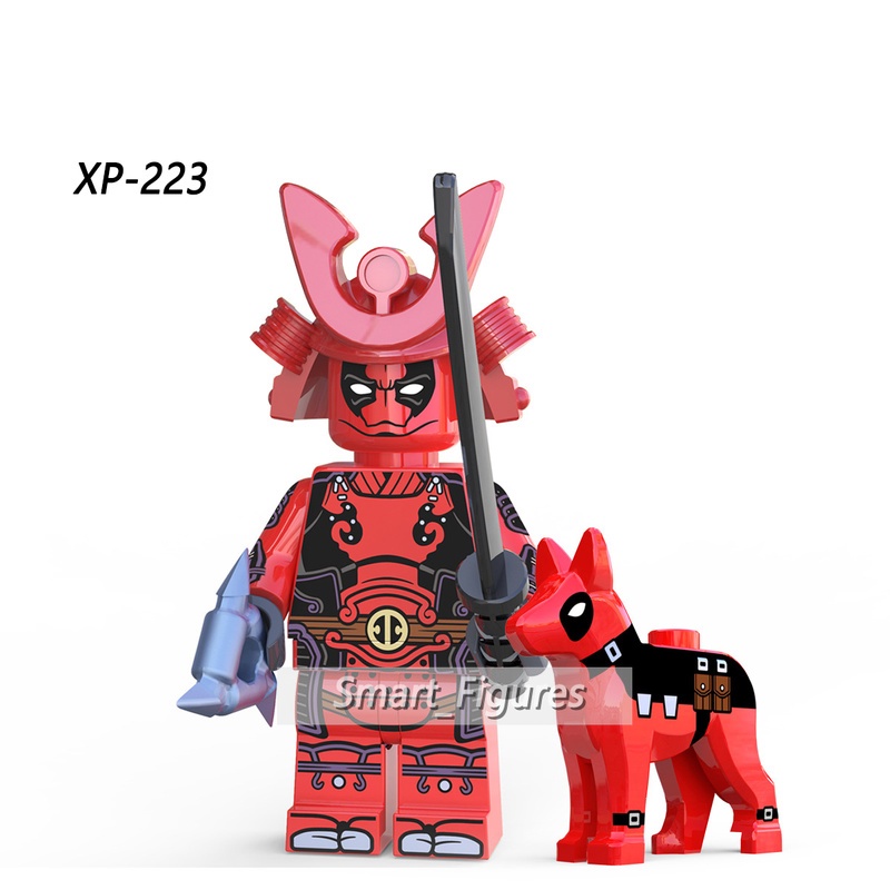 Mainan Action Figure Mini Figure Deadpool Marvel Super Heros KT1030 Untuk Koleksi / Hadiah Anak