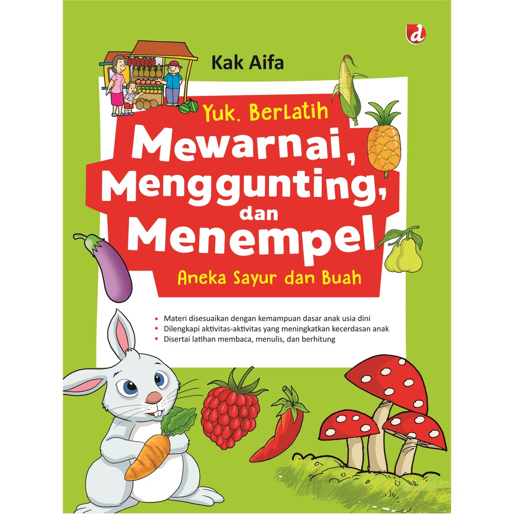 Buku Menggunting Menempel Mewarnai Untuk TK Dan PAUD Shopee Indonesia