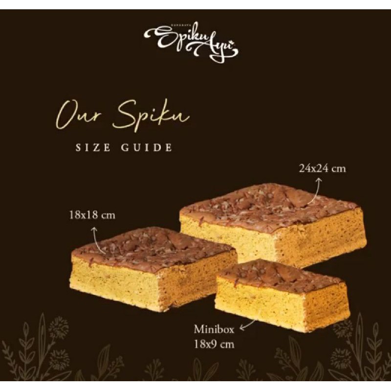 

spiku ayu ukuran 18x18
