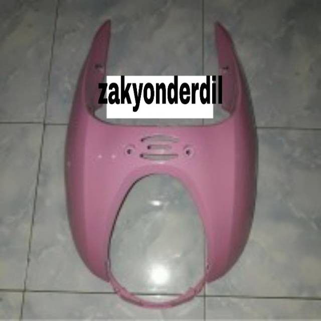 Tameng/ body depan scoopy karbu pink