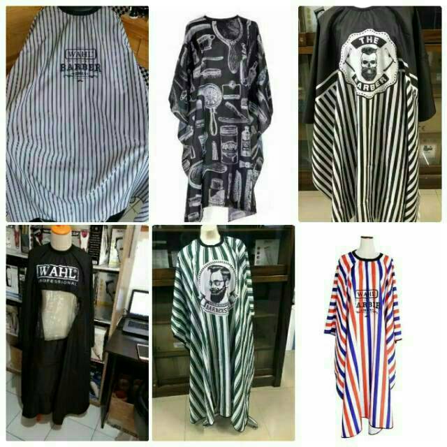 ORIGINAL BARBERCAPE KAIN KEP BARBERSHOP PANGKAS RAMBUT KAIN KIP CUKUR RAMBUT BARBERSHOP GROSS