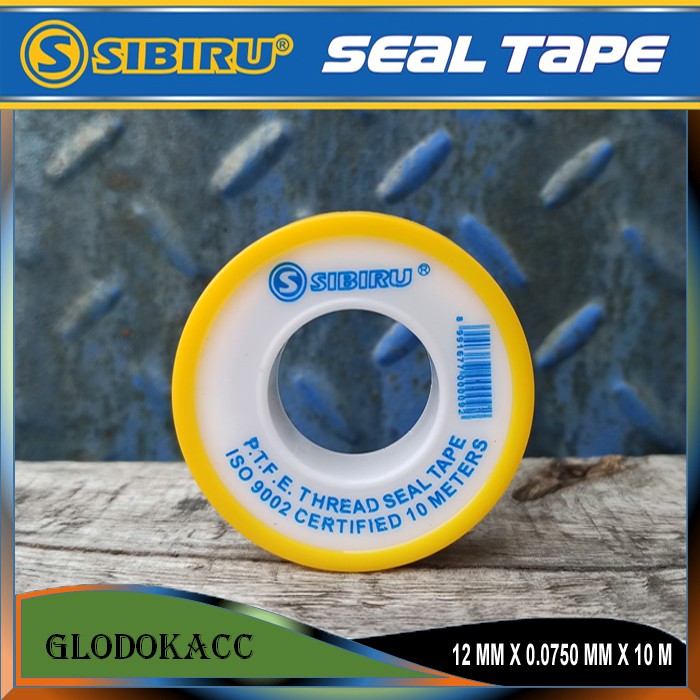 SEAL TAPE 12 MM 10 METER / SIBIRU ISOLASI KRAN 1PCS