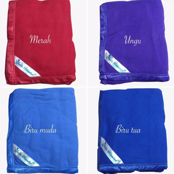 selimut yatis polos murah Termurah