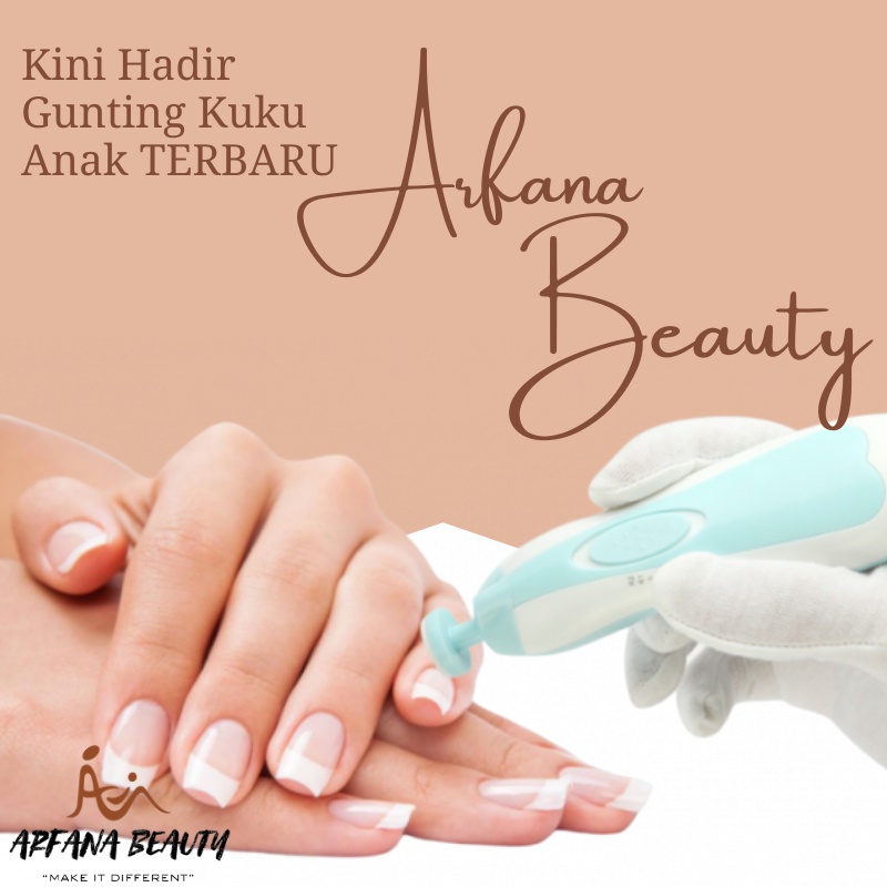 Gunting Kuku Bayi Elektrik Baby Nail Trimmer Perlengkapan Perawatan Bayi Perawatan Kuku