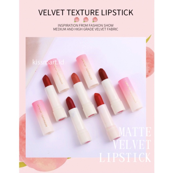 TEAYASON Lipstik Velvet Matte Lipstick Lip Glaze TD004