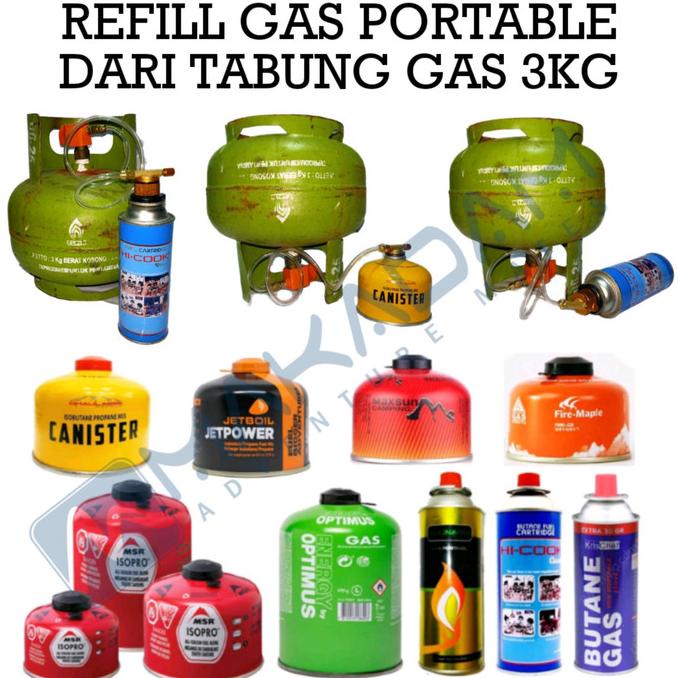 Adaptor Refill Alat Isi Ulang Gas Canister Hiccok Dari Tabung 3Kg Terlaris