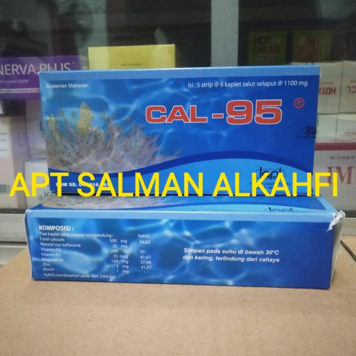 Obat Lainnya / Cal 95 Box 30 Kaplet Multivitamin Murah Meriah