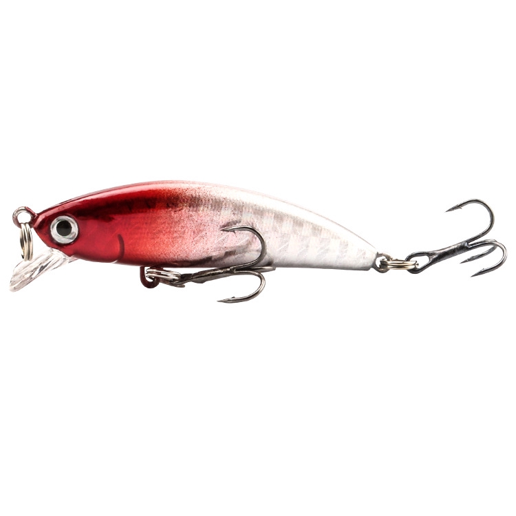 Shengyao 1Pcs New Sinking Minnow Umpan Pancing 5cm 5g Swimbait Fishing Lure Ikan Bass Kail Memancing Tackle