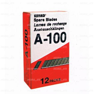 

ISI CUTTER KECIL KENKO A-100 REFILL PISAU A 100 PEMOTONG BLADE 5 PCS UNTUK A 300 TAJAM KUAT MURAH