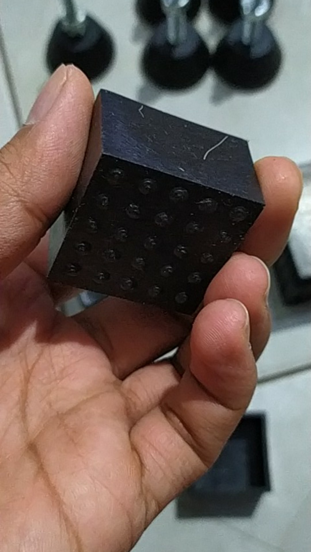 Kaki Kursi Meja Hollow Holo 3x3 Nyarung Plastik - 7pcs