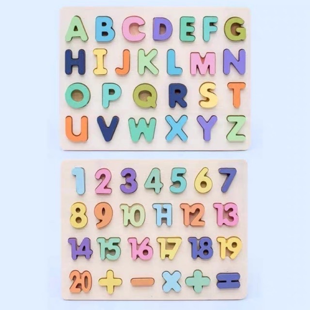 Jual Alphabet Chunky Puzzle / ABC 