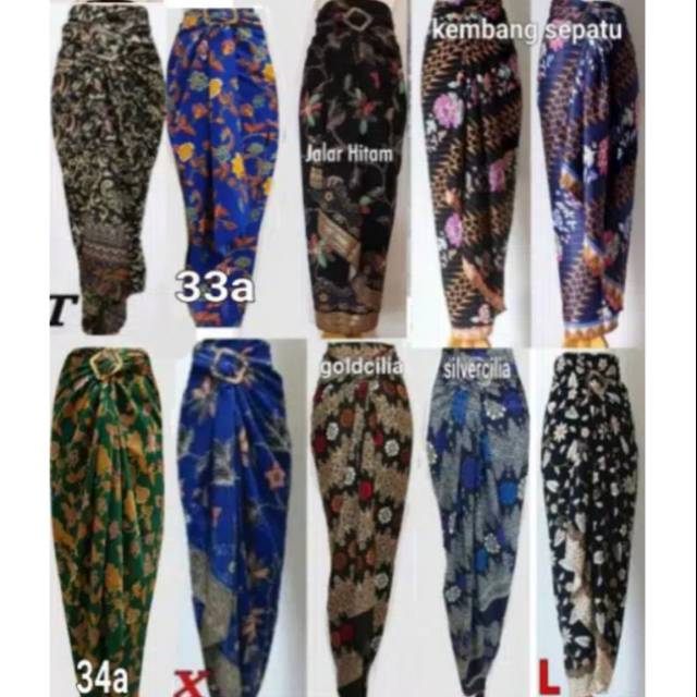 Rok Kain Batik Lilit Bagus Motif Cantik