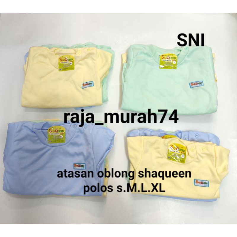 12 pcs/1 lsn oblong shaqueen polos s.m.l.xl