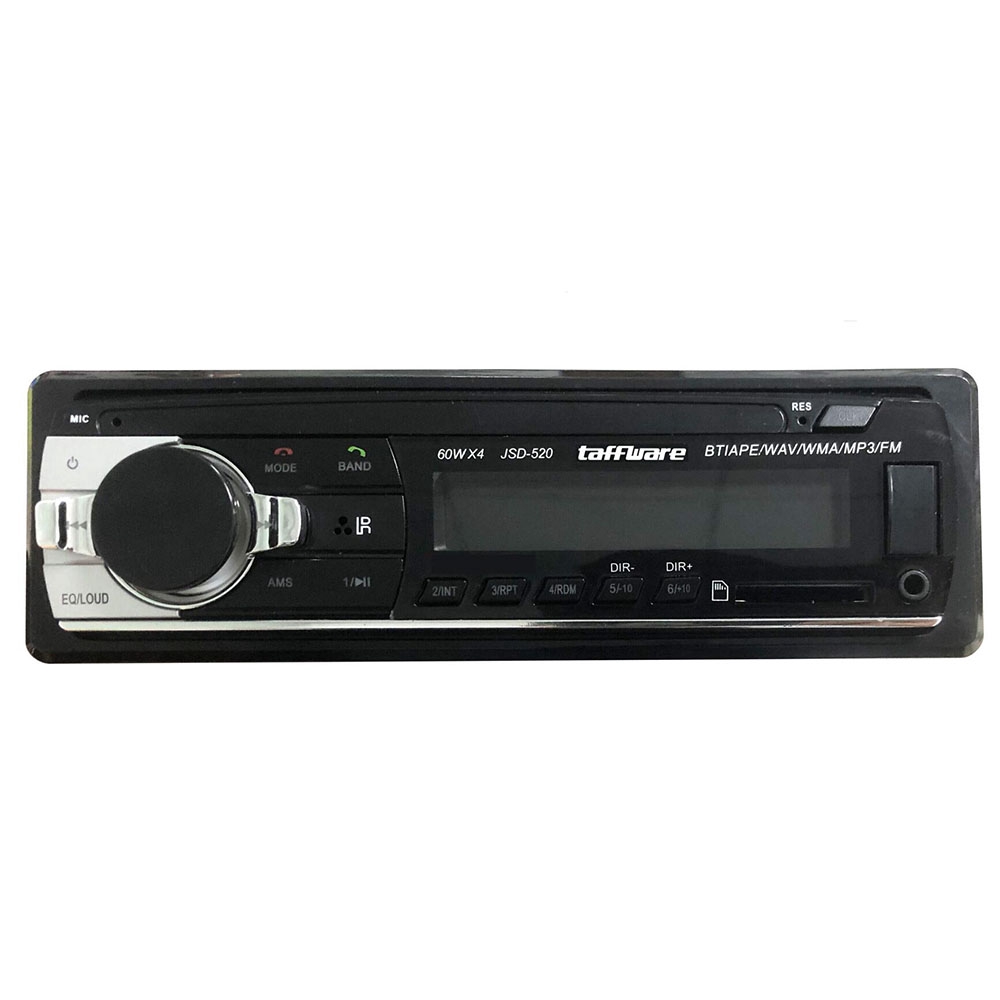 Taffware Tape Audio Mobil Multifungsi Bluetooth USB MP3 FM Radio - HTM