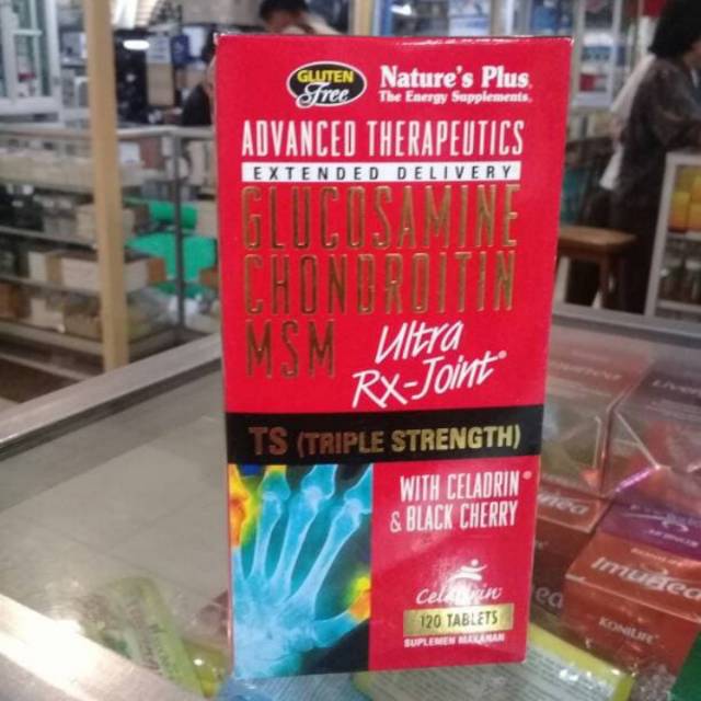 Nature's plus ultra Rx joint.. Glucosamine chondroitin msm isi 120