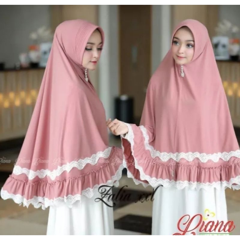 Hijab syar'i Jersey super /jilbab jumbo jersey