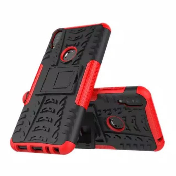 Hot Sale SOFTCASE ARMOR ASUS ZENFONE MAX PRO M1 - ARMOR CASE ASUS ZB601KL - Merah