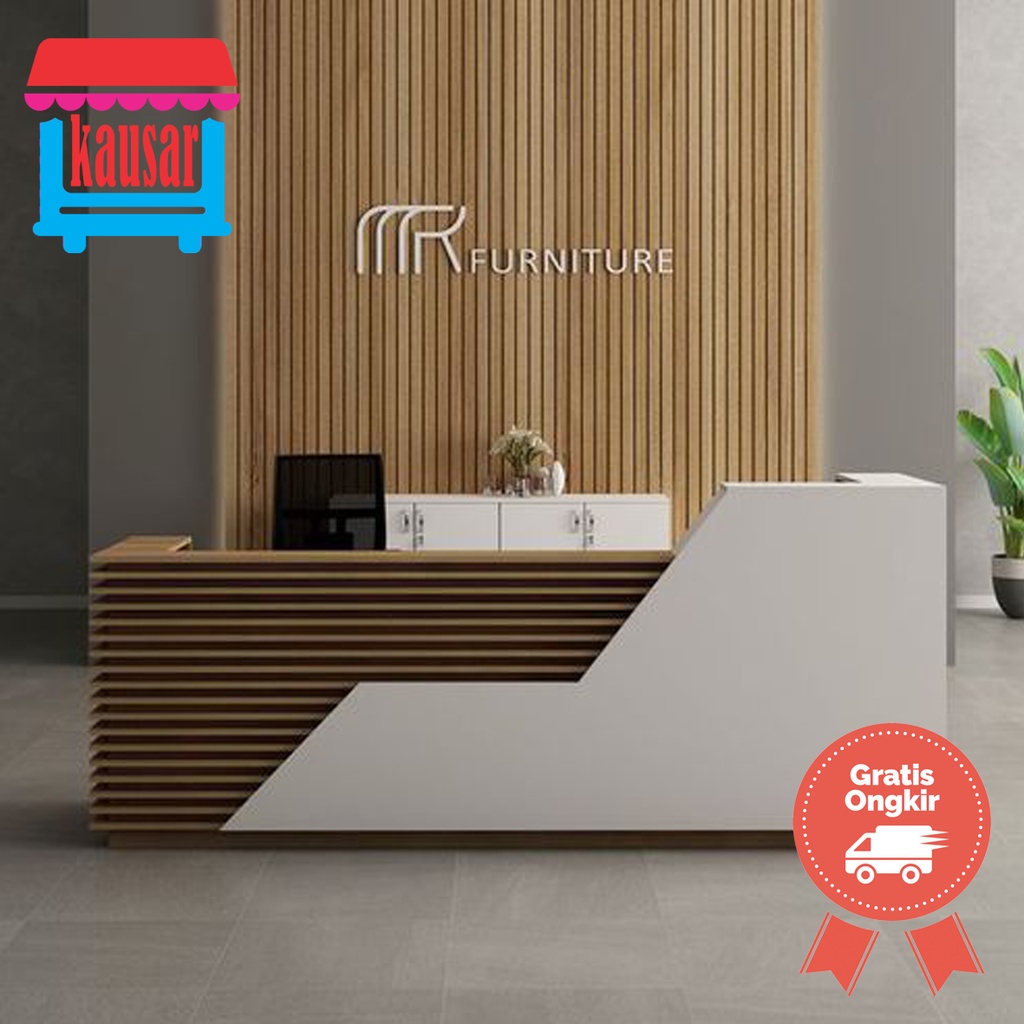 Meja Resepsionis Minimalis