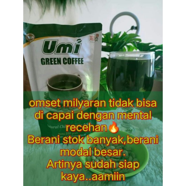 

umi green coffee original reseller resmi 1000% origial kw nonono