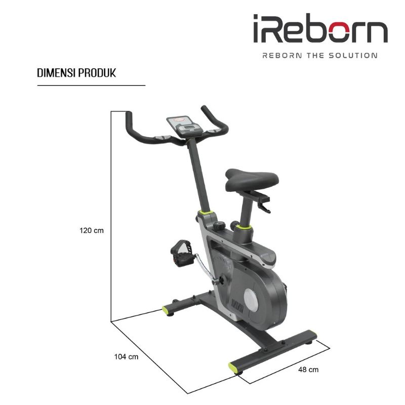 Sepeda Statis Magnetic Bike iReborn Paulo