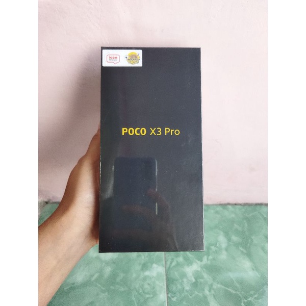 POCO X3 Pro 8/256GB Snapdragon NFC 48MP 5160mAH - Frost Blue NEW GARANSI RESMI