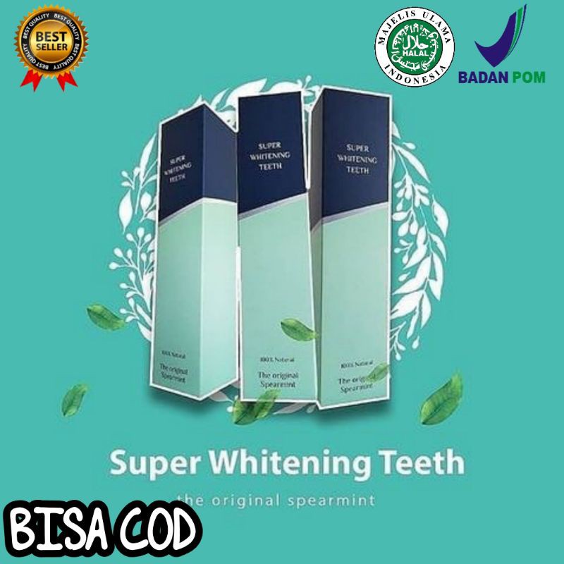PEMUTIH GIGI ORECARE HERBAL TOOTHPASTE | 7-14 HARI GIGI LANGSUNG PUTIH