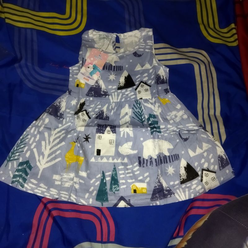 dress anak OUJITU 2 tahun preloved