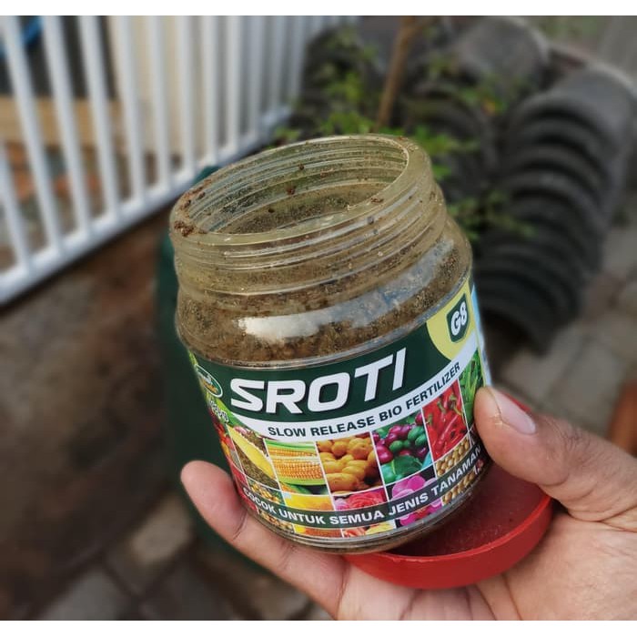 Pupuk Slow Release Organik SROTI-G8,(Green World) Untuk Semua Tanaman