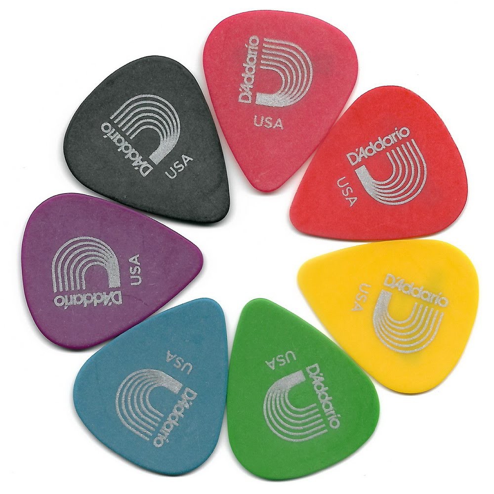 D'Addario Duralin Standard Pick Gitar Original USA