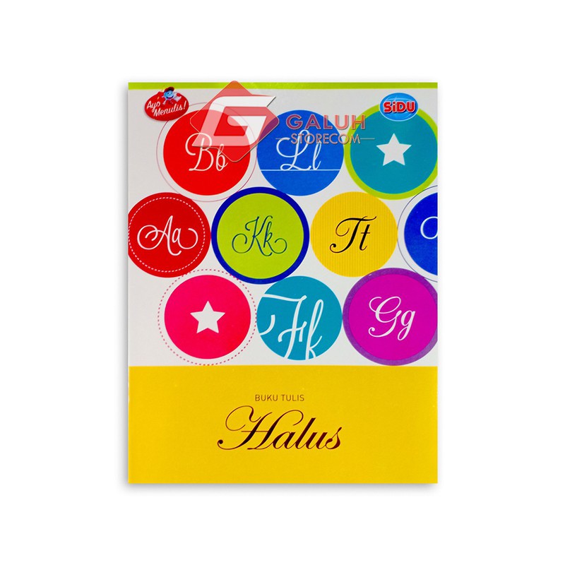 

Sidu Buku Tulis Garis Halus / Buku Garis 3 Isi 38 Lembar