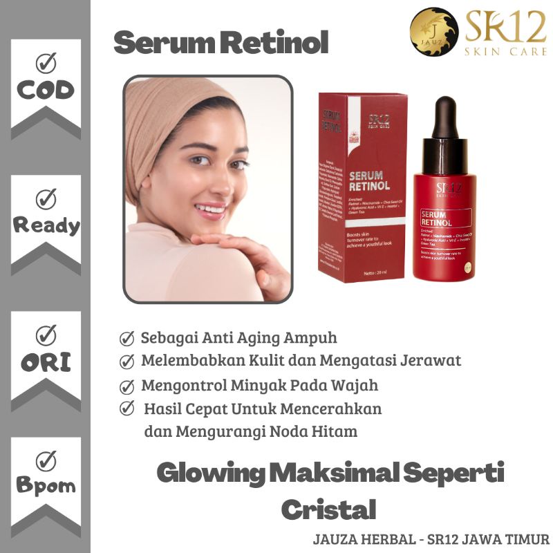 ✨TRIALISTA✨ SERUM RETINOL SR12 | SERUM RETINOL ORIGINAL RETINOL SERUM | SERUM SR12 RETINOL
