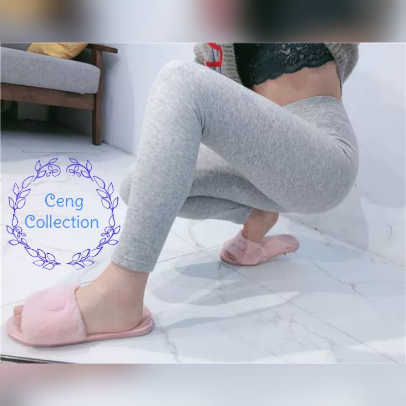 Legging Panjang Soft Rayon Standar &amp; Jumbo