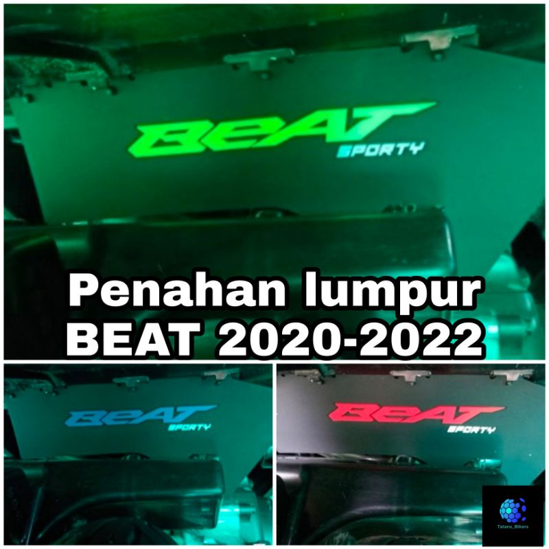 Mudflap penahan lumpur BEAT DELUXE,BEAT STREET 2020-2022 ruber.