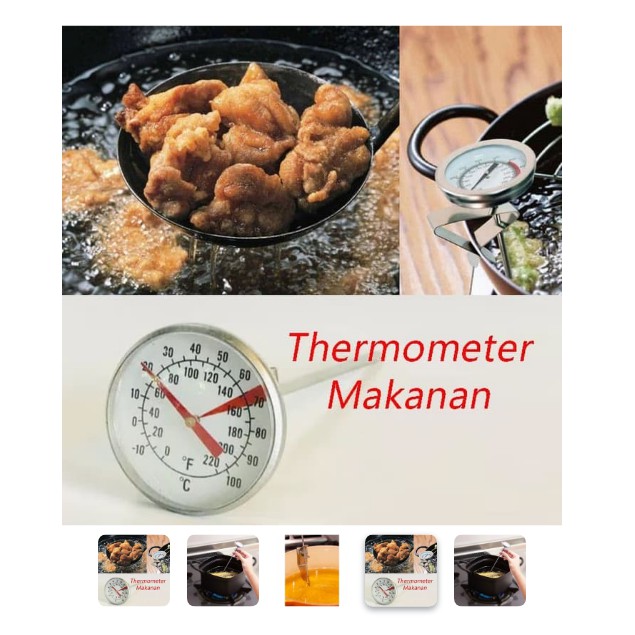 thermometer makanan termometer tusuk daging minyak / minuman 2345