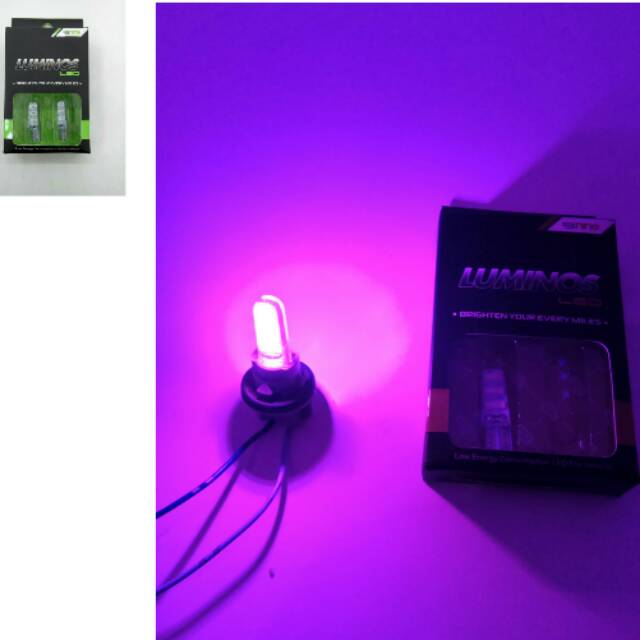 LAMPU SENJA T10 LUMINOS PURPLE