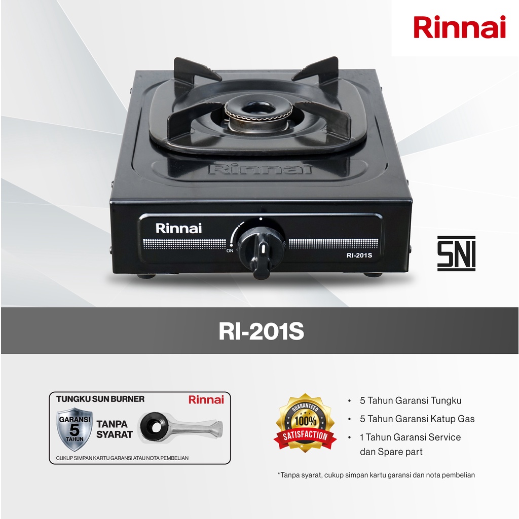 RINNAI Kompor Gas 1 Tungku RI-201S