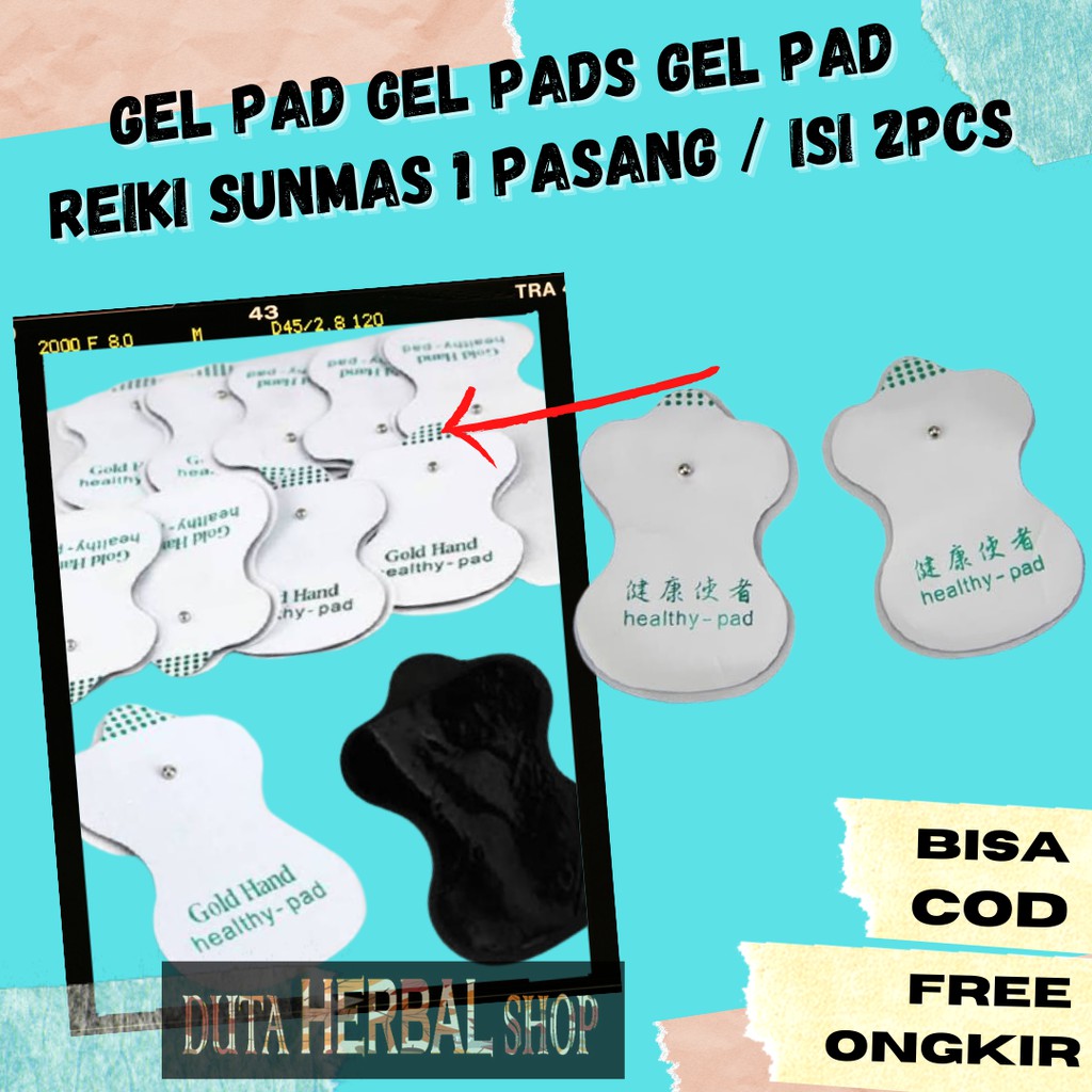 GEL PAD GEL PADS GEL PAD REIKI SUNMAS 1 PASANG / ISI 2PCS