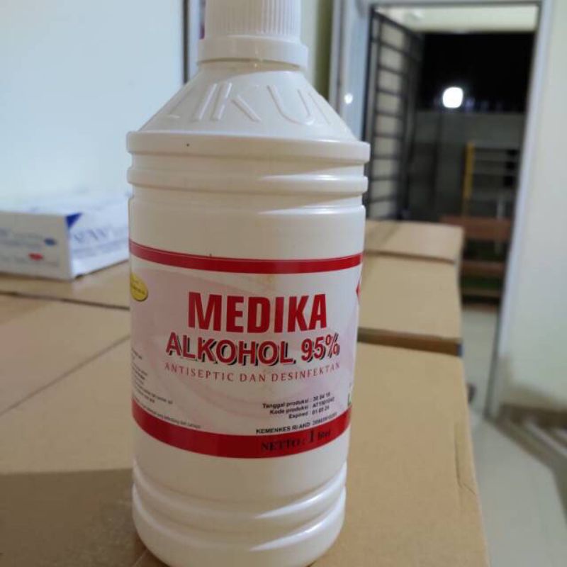 Alkohol 95% 1 L  Antiseptik Disenfektan