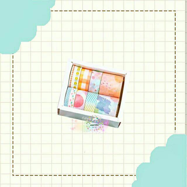 

STREAKS COLOR MASKING TAPE SET