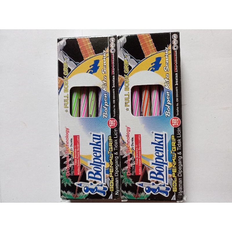 pulpen murah/ulir/pen warna hitam/ bolpenku