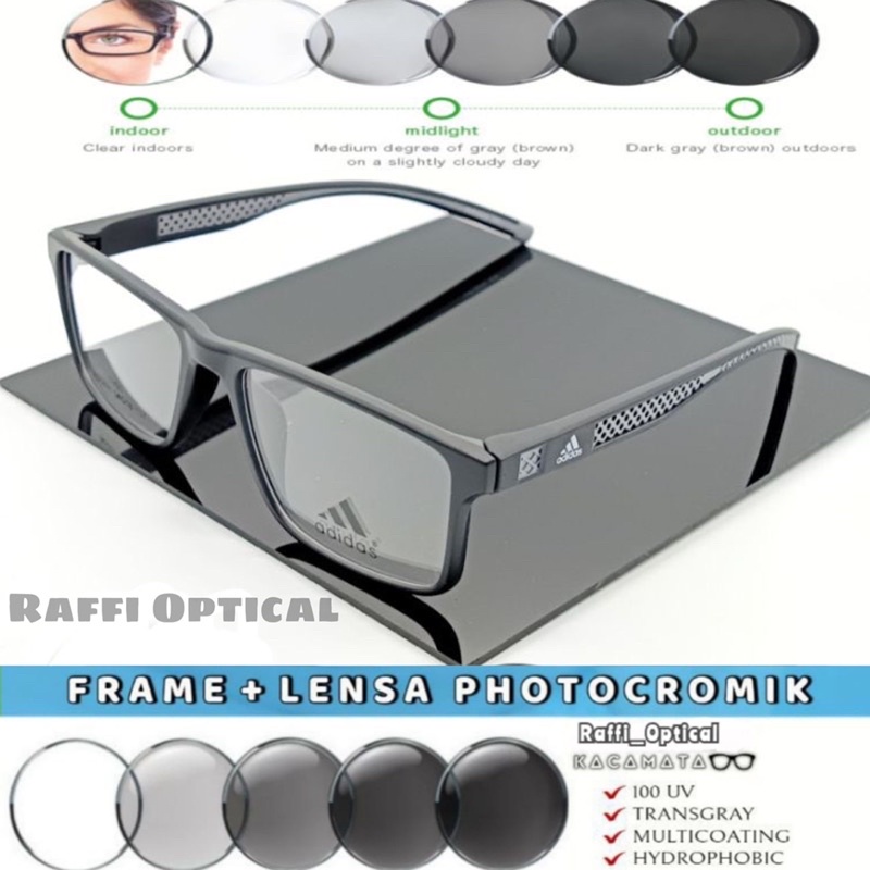 Frame Kacamata Pria Sport ADIDAS SQUARE