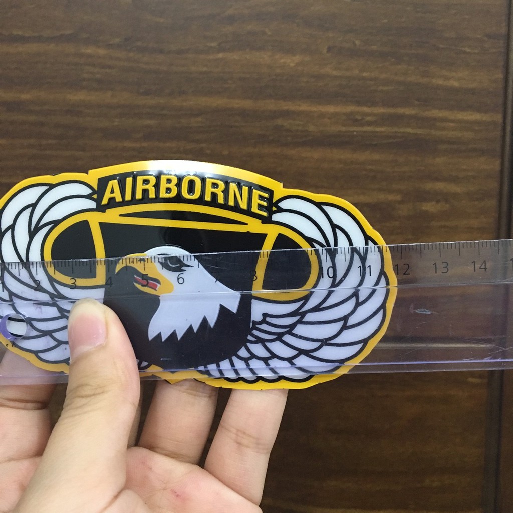 Sticker Airborne - Stiker Airborne - Sticker