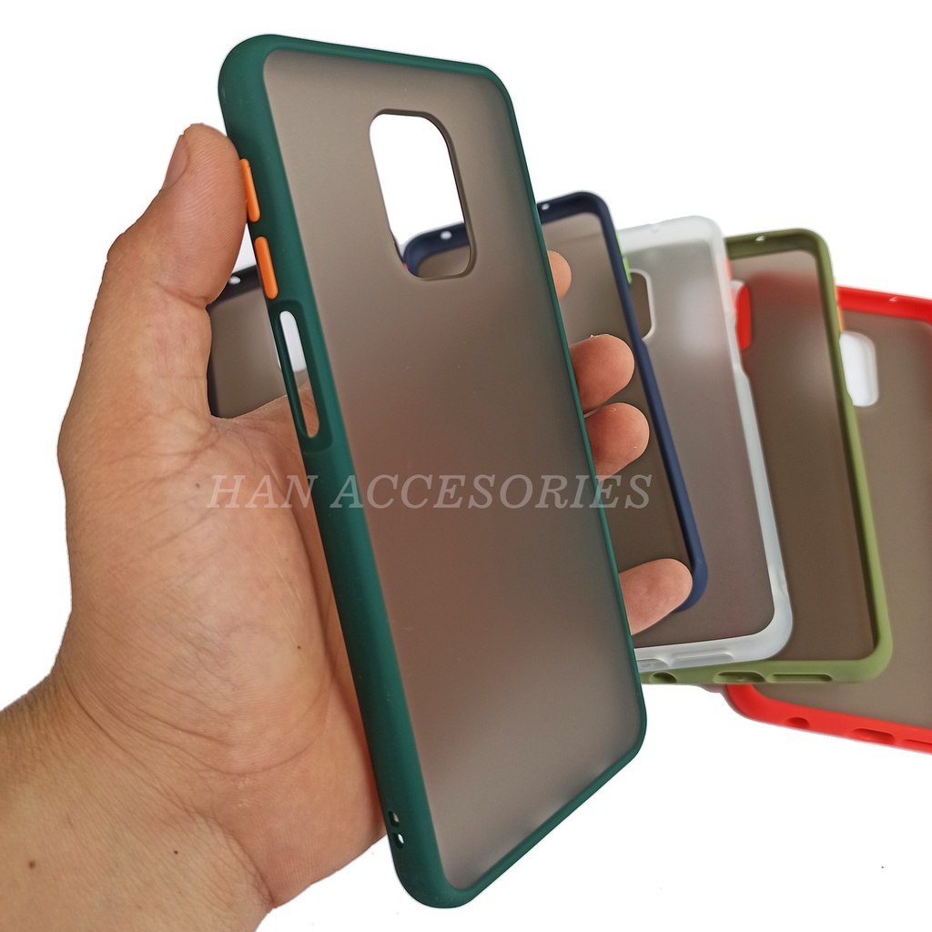 (PAKET HEMAT) Case Fuze Dove + Temperred Glass Xiaomi Redmi Note 4x/Note 7/Note 7 Pro/Note 8/Note 8 Pro/Note 9/Note 9s Hardcase / Matte Colour / Case Candy