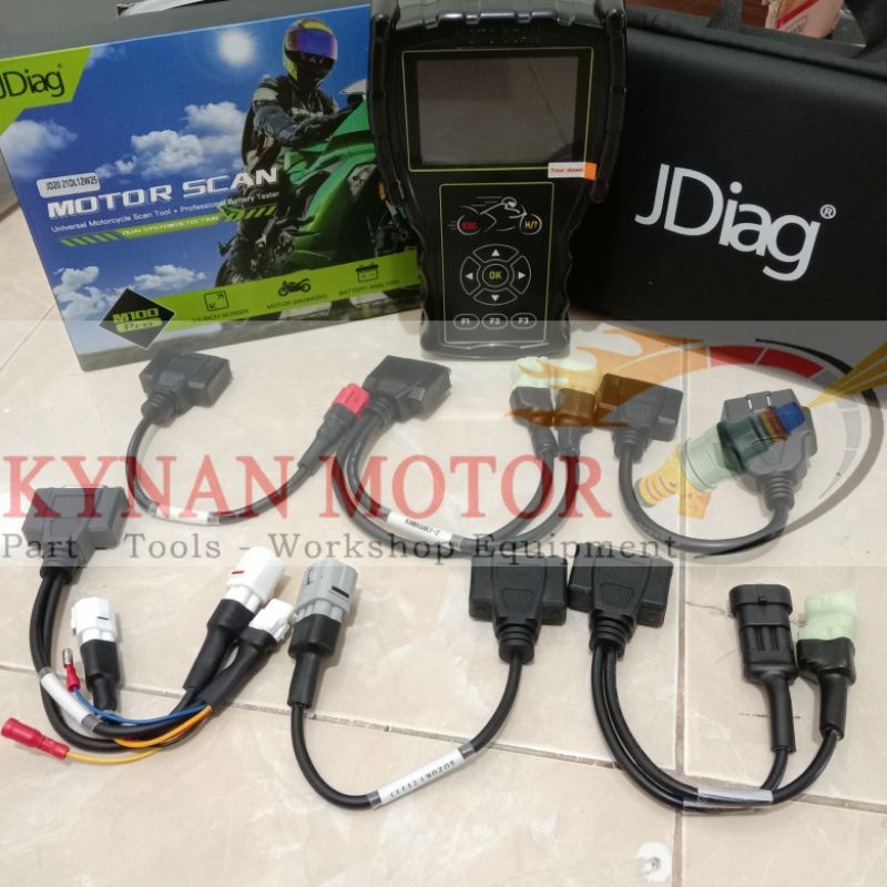 Scanner Motor Universal Honda Yamaha Suzuki Kawasaki OBD2 Vespa Euro5