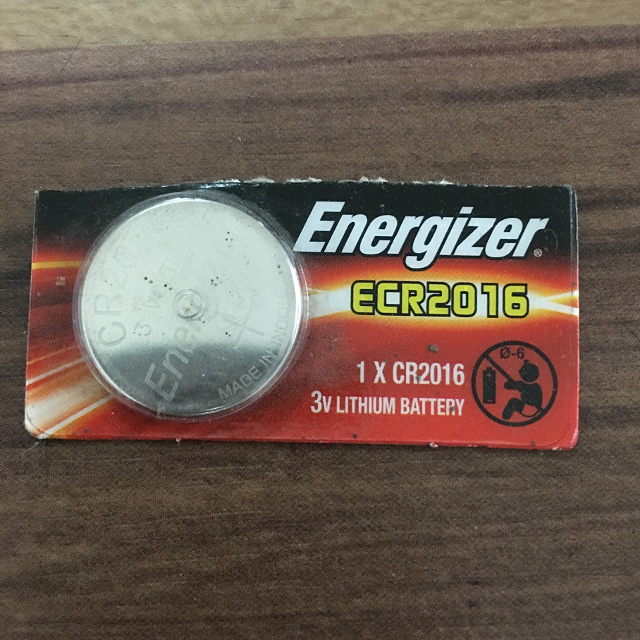 Baterai Kancing ECR2016 CR2016 Batu Eveready Energizer