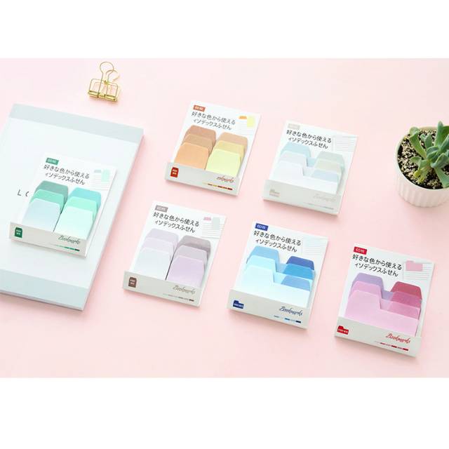 

[LBS] Bookmark Sticky Notes Lucu Warna