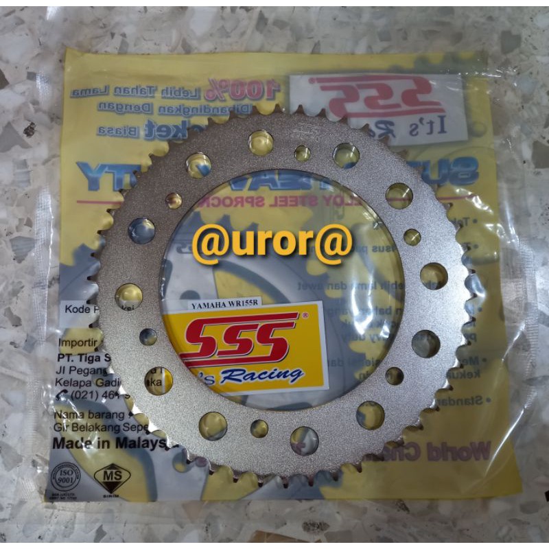 GEAR BELAKANG SSS 428 YAMAHA WR 155 / WR155