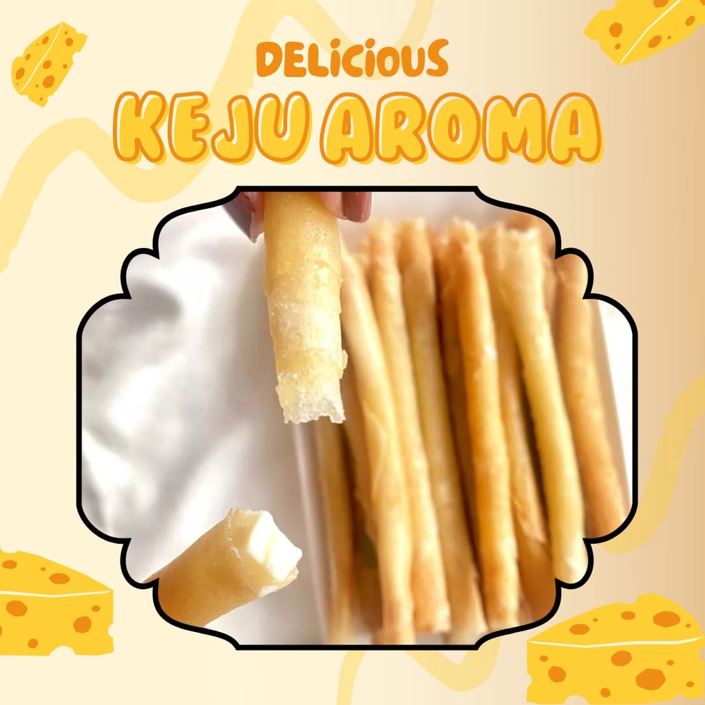 

Keju Aroma Cheese Roll/Banana Roll coklat pisang isi 10