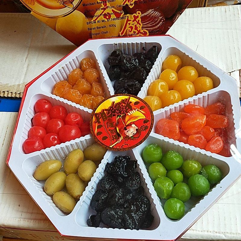

Manisan Aneka Rasa Buah Pak Cen Tang Candy / Permen Aneka Rasa Buah Manisan Buah